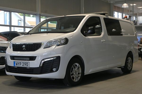 Peugeot Expert 2.0 BlueHDi 180hk CrewCab L3 PRO+ 6-sits - 2022