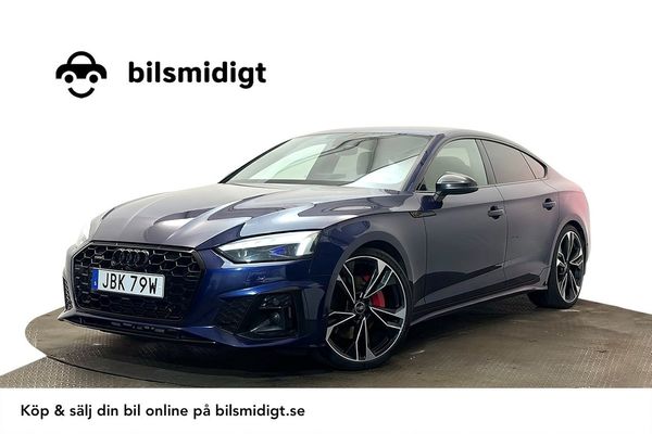 Audi A5 SB 45 TFSI Q S Line Drag Värmare 360° Cockpit MOMS 265h - 2023