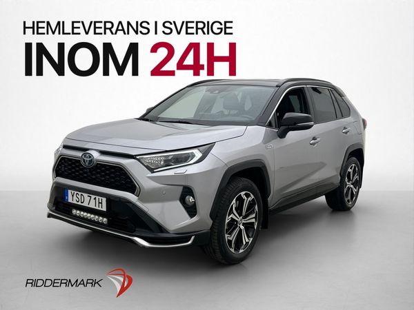 Toyota RAV4 Plug-in AWD 306hk Style HUD 360° Drag Läder - 2021