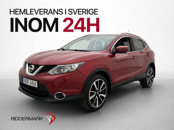 Nissan Qashqai 1.2 DIG-T Tekna Pano 360° Navi Läder BLIS - 2016