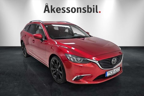 Mazda 6 Wgn A6 2.2 AWD Optimum 175 hk LÅG SKATT - 2016