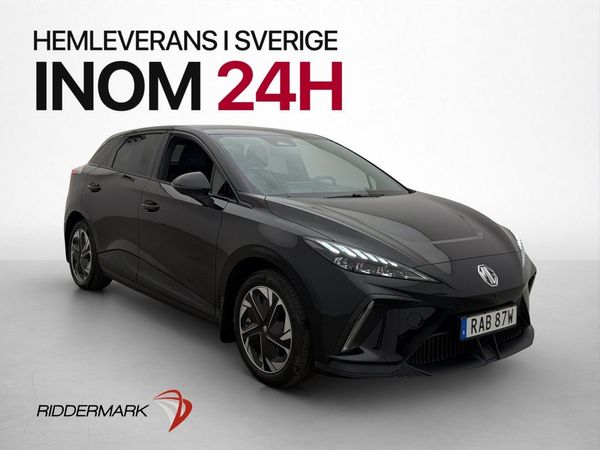 MG 4 MG4 Long Range 64 kWh Luxury Värmepump 360° Rattvärme MOMS - 2022