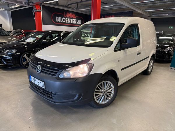 Volkswagen Caddy Skåpbil 1.6 TDI Automat Dragkrok Kamrem bytt SoV - 2014