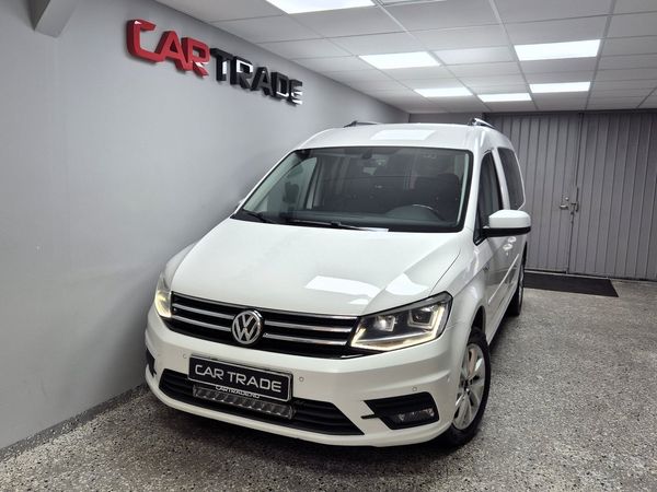 Volkswagen Caddy Maxi LIFE 2.0 TDI AUTOMAT B-KAMERA FJÄRR VÄRM 2ÄG 102HK - 2017