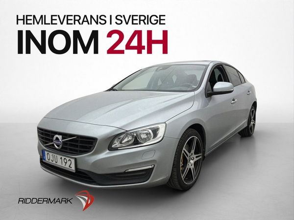 Volvo S60 T3 152hk Kinetic Sensorer Bluetooth Farthållare - 2017