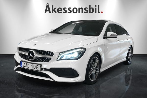 Mercedes CLA180 Shooting Brake AMG Pano AUT LÅG SKATT - 2018