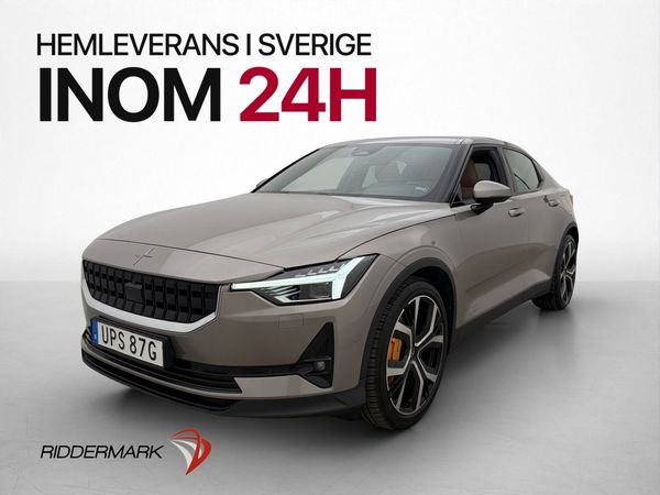 Polestar 2 Long range Dual motor Performance Pano Läder - 2021