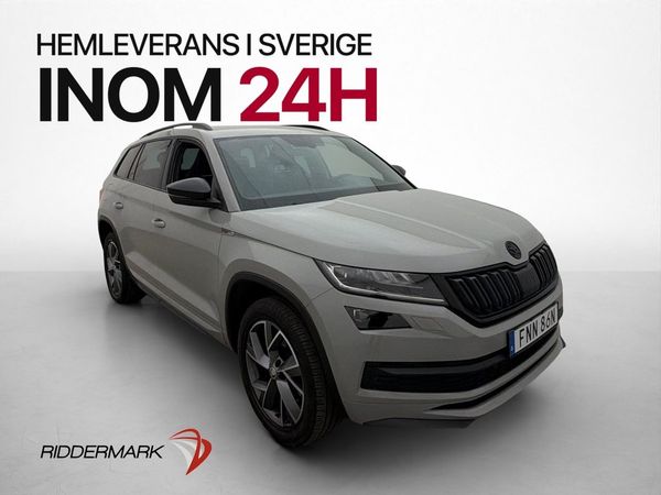 Skoda Kodiaq 2.0 TSI 4x4 Sportline 7-Sits Cockpit P-Värmare - 2021