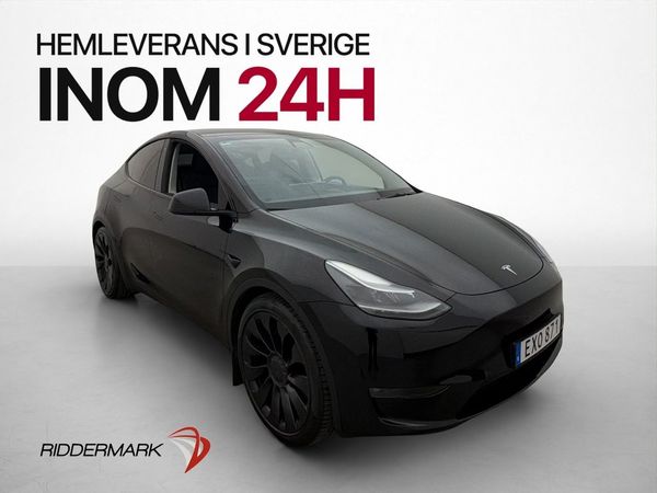 Tesla Model Y Performance AWD Pano Drag Kamera AP Navi Skinn - 2022