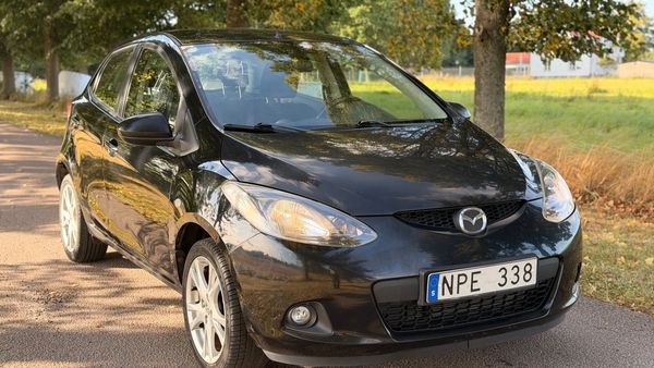 Mazda 2 5-dörrar 1.3 MZR, Svensksåld. Ny besiktigad - 2008