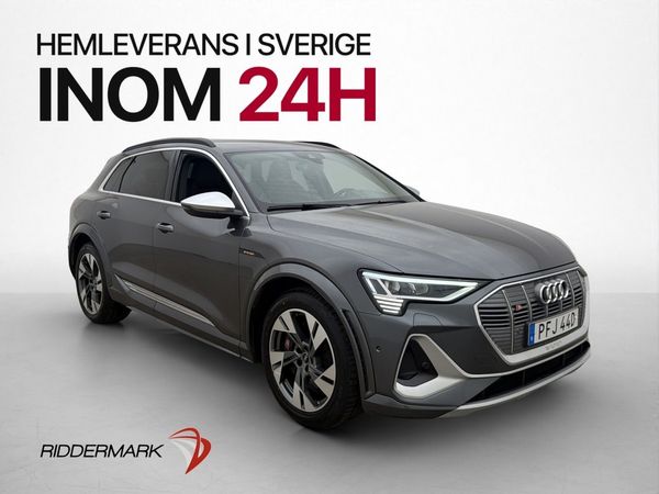 Audi e-tron S Quattro 95 kWh MOMS B&O Läder Kamera 4 Zons - 2022