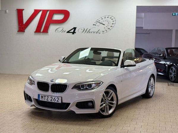 BMW 228 i (245HK) Steptronic M Sport GPS skinn En-Ägare - 2016