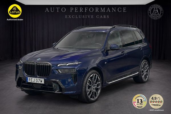 BMW X7 xDrive40d 7-sits M-Sport / Hemleverans / - 2025