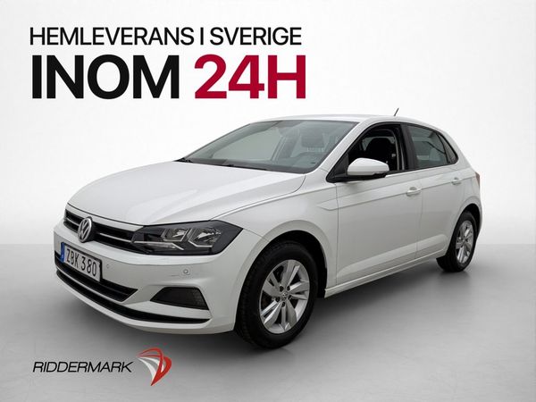 Volkswagen Polo Base 1.0 95hk P-Sensorer Bluetooth - 2018