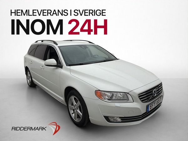 Volvo V70 D4 181hk Business Halvskinn Drag - 2014