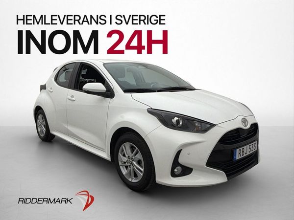 Toyota Yaris Hybrid 116hk MOMS Kamera Carplay Bluetooth - 2024