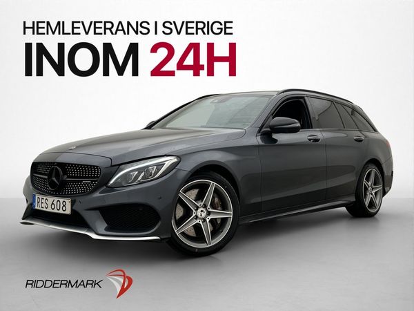 Mercedes C450 T 4M 367hk AMG Pano Burmester 360° - 2016