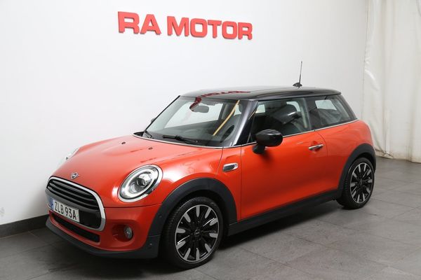 MINI Cooper 3-dörrars 136hk Aut Panorama Motorvärmare - 2021