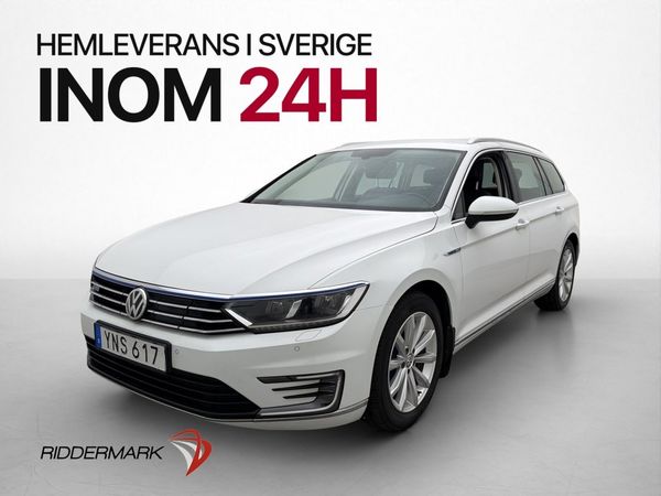 Volkswagen Passat GTE Drag 0,17l/mil CarPlay Adptv-F Kamera - 2018