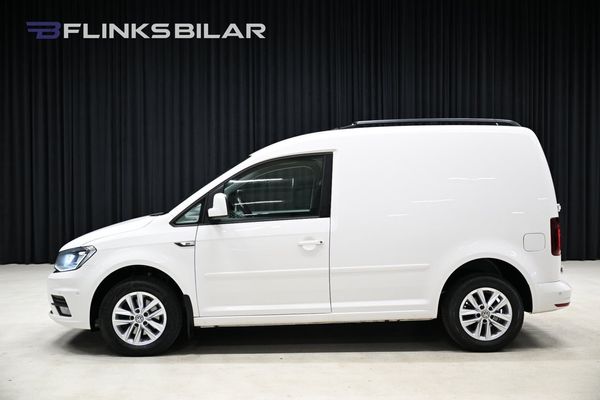 Volkswagen Caddy 2.0 TDI 75HK Nedlackad|DrivePremium|Drag|Värmare|Moms - 2020
