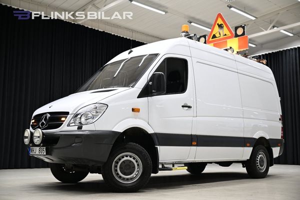 Mercedes Sprinter 316 4x4 163HK Automat|Servicebil|Inredd|EnÄgare|Leasbar - 2013