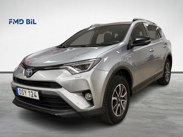 Toyota RAV4 HYBRID AWD 197HK X-EDITION B-KAMERA P-SENS RATTVÄRME - 2018