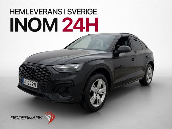 Audi Q5 55 TFSI e Quattro S-Line Halvskinn CarPlay Moms - 2023