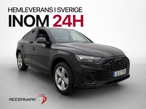 Audi Q5 55 TFSI e Quattro S-Line Halvskinn Carplay Moms - 2023
