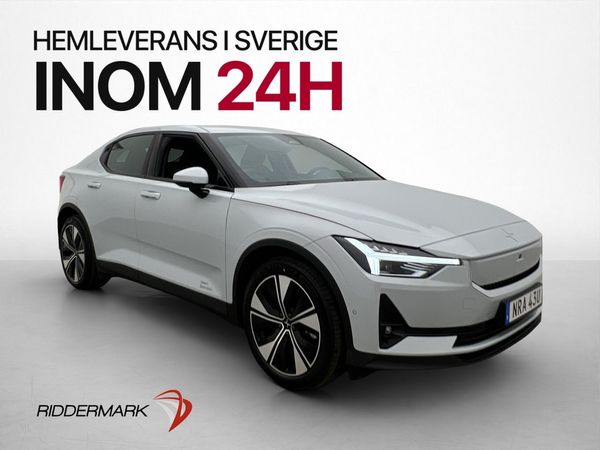 Polestar 2 Long Range Single Motor 299hk Värmare 360° MOMS - 2024