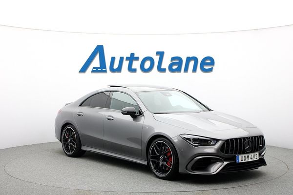 Mercedes CLA45 AMG S 4M+ Panorama, Burmester, 360° 422hk - 2021