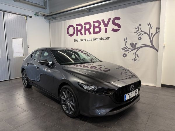 Mazda 3 2.5 e-SKYACTIV-G M Hybrid, Centre Line, Rattvärme, Nav - 2026