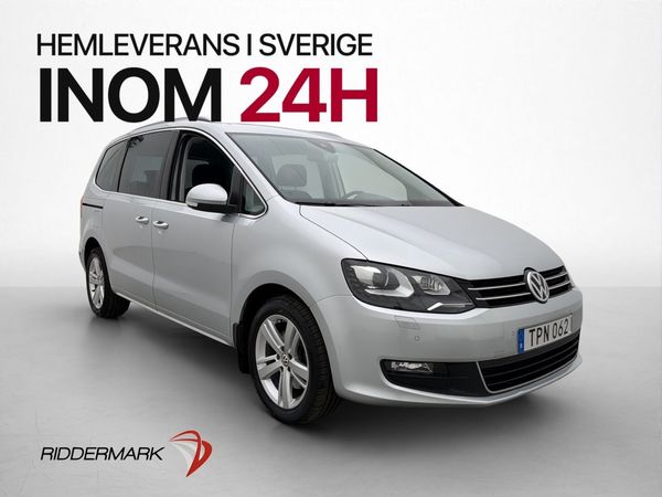 Volkswagen Sharan TSI 150hk 7-Sits Pano Värmare Drag Kamera - 2021