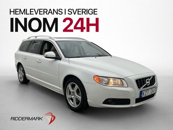 Volvo V70 2.5FT 231hk Summum Värmare Drag Taklucka Skinn - 2011