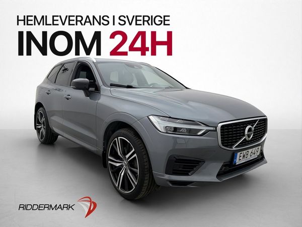 Volvo XC60 T8 AWD R-Design Drag Värmare Pano 360° B&W Navi - 2018