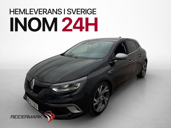 Renault Megane 1.6 205hk GT Kamera BOSE Navi Farthållare - 2016