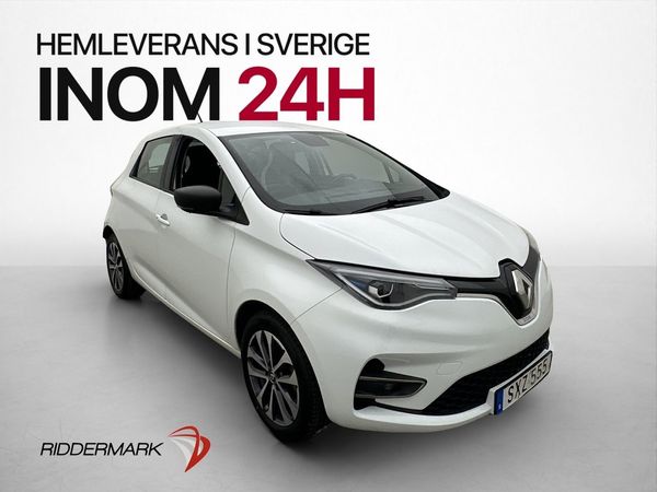 Renault Zoe R110 52 kWh 109hk FRIKÖPT BATTERI Sensorer Farth - 2020