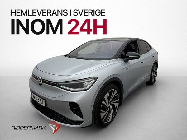 Volkswagen ID.5 GTX 77 kWh 4M 299hk Dragkrok 360° Värmare - 2023
