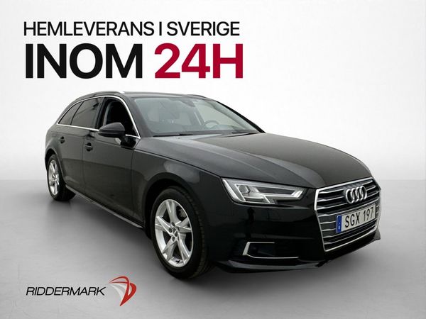 Audi A4 Avant 2.0 TFSI 190hk Proline Värmare Dragkrok - 2018