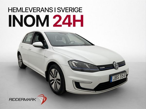 Volkswagen Golf E-Golf 115hk Kamera Navigation CarPlay - 2016