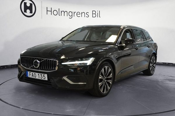 Volvo V60 Recharge T6 AWD Geartronic, 399hk Läder , Elman.förarst - 2024