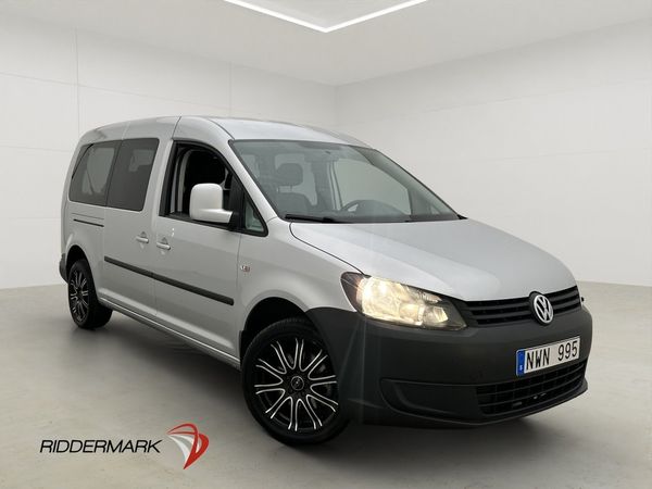 Volkswagen Caddy Maxi Life 102hk Värmare Drag 7-Sits LÅGAMIL - 2014