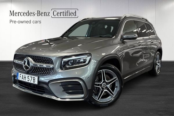 Mercedes GLB220 d 4-Matic AMG 7-Sits Värmare 360 Kamera Drag - 2025