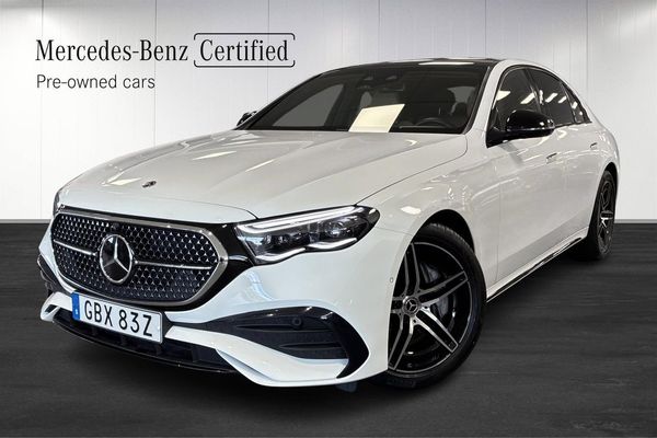 Mercedes E220 d Sedan AMG Night Panorama Förarassistentpaket Plus - 2025