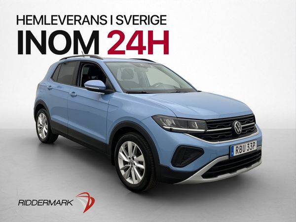 Volkswagen T-Cross TSI 95hk Life Kamera CarPlay IQ.Drive - 2025
