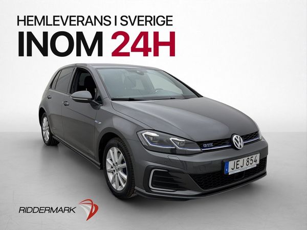 Volkswagen Golf I GTE 204hk Cockpit Värmare Kamera Navi Drag - 2017