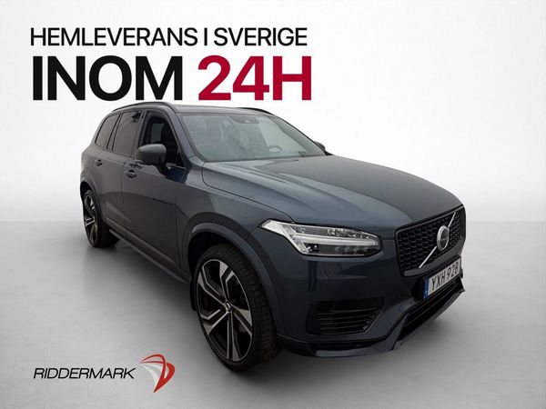 Volvo XC90 Recharge T8 AWD R-Design 7-Sits Pano B&W HUD Drag - 2021