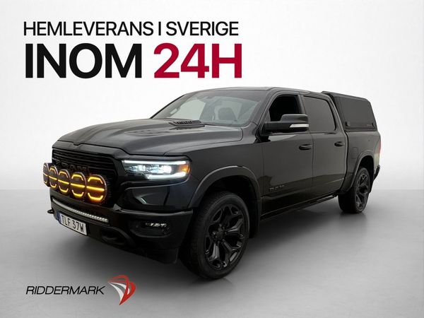 Dodge Ram Limited Night 5.7 4x4 H/K Pano Lastsläde Kåpa MOMS - 2022