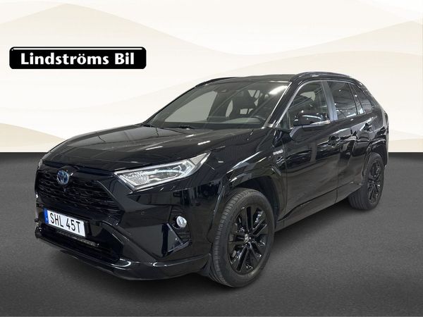 Toyota RAV4 Hybrid AWD-i 2,5 AWD Atitude black Drag Vinterhjul Ledramp Motorvärmare - 2021