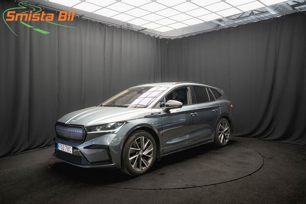 Skoda Enyaq iV 80 SPORTLINE 360° KAMERA ELSTOL MINNE 1-ÄGARE MOMS - 2021