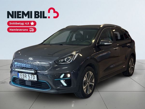 Kia Niro e- 64 kWh Advance Plus Rattvärme Navi S&V-däck Bkamera - 2019